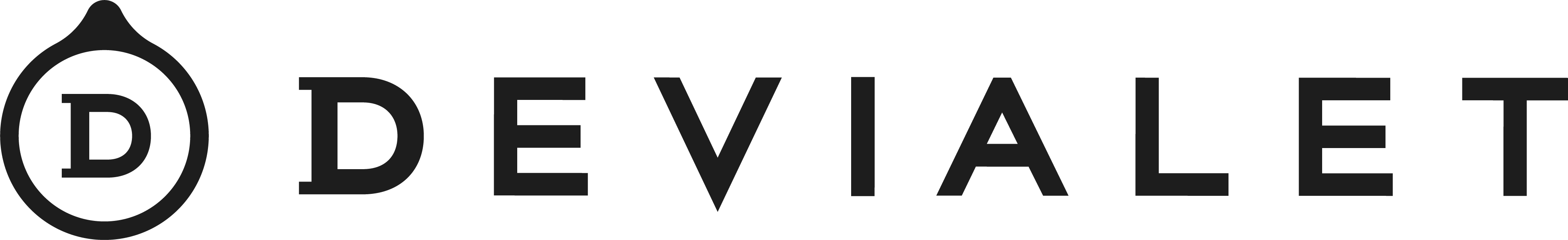 devialet greyscale logo