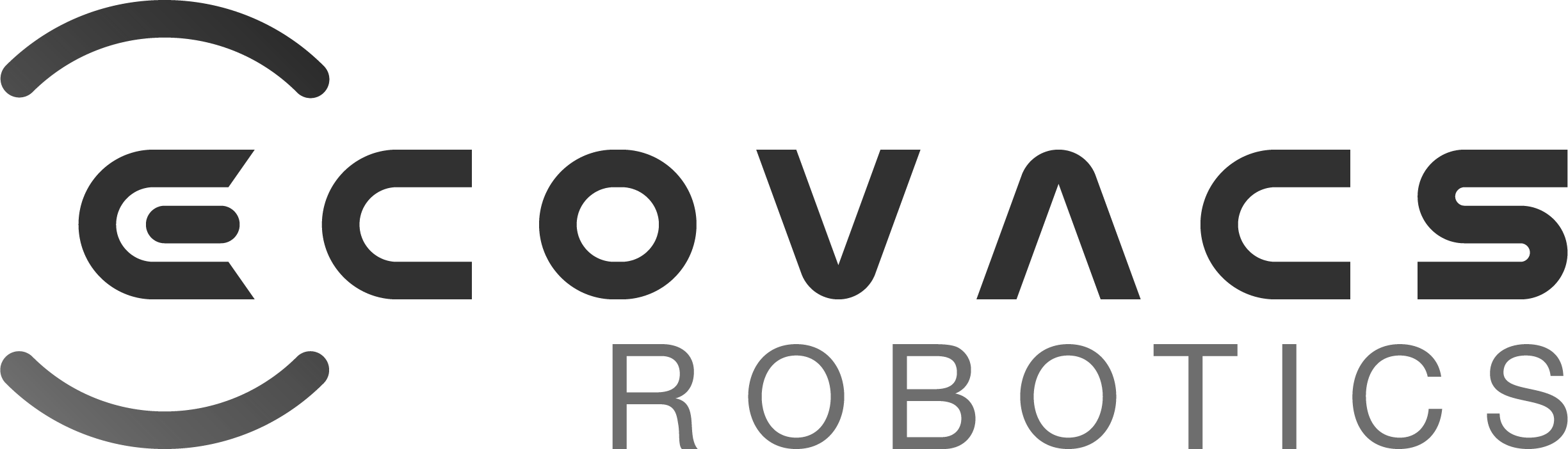 ecovacs greyscale logo
