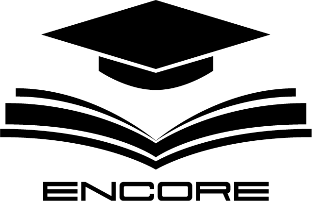 encore greyscale logo
