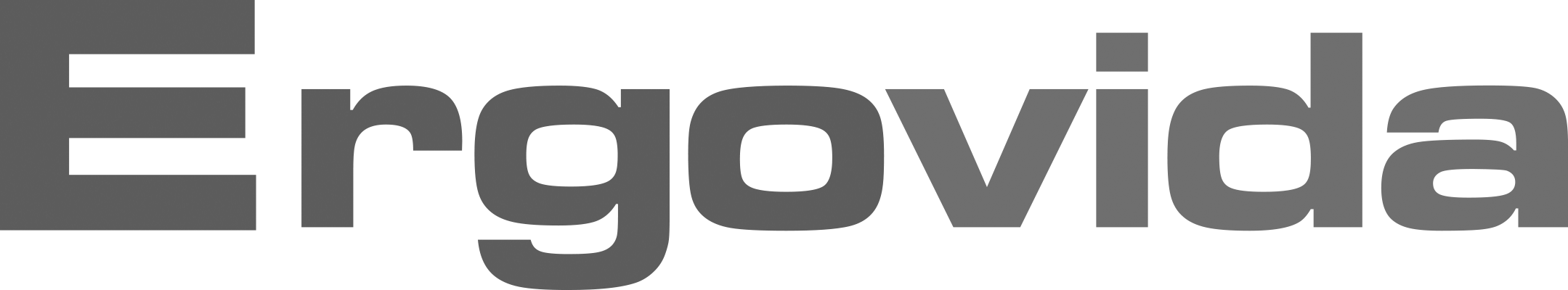 ergovida greyscale logo