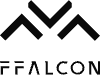 ffalcon greyscale logo