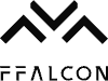 ffalcon greyscale logo