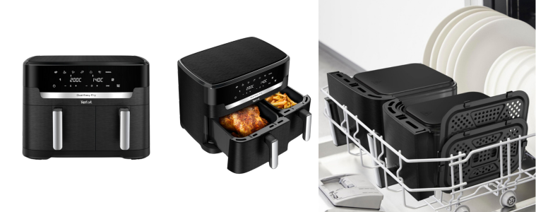 The Tefal Dual Easy Fry XXXL 11L Air Fryer