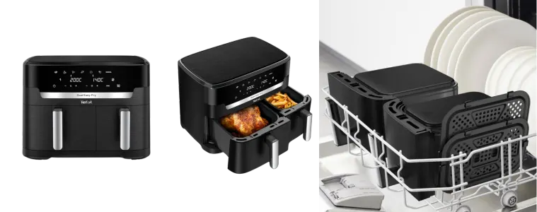 The Tefal Dual Easy Fry XXXL 11L Air Fryer