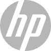 hp greyscale logo