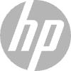 hp greyscale logo