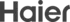 haier greyscale logo
