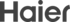 haier greyscale logo