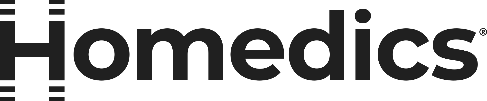 homedics greyscale logo