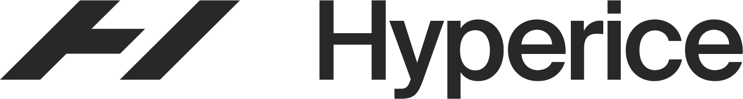 hyperice greyscale logo