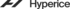hyperice greyscale logo
