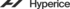 hyperice greyscale logo