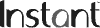 instant greyscale logo
