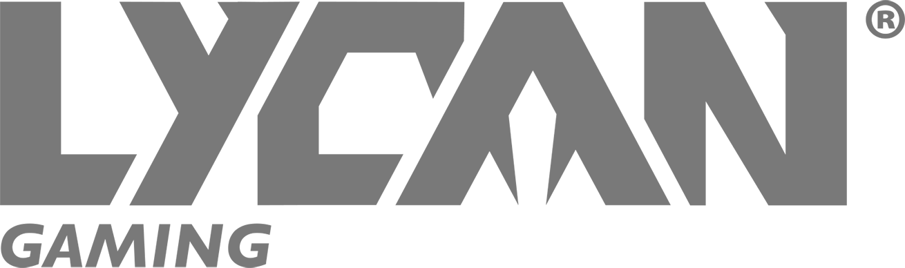 lycan-gaming greyscale logo