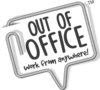 out-of-office greyscale logo