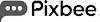 pixbee greyscale logo