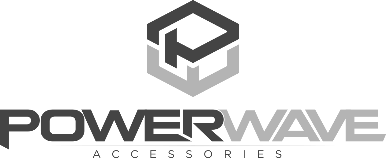 powerwave greyscale logo
