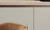 CHiQ 122L Vertical Hybrid Freezer in a modern kitchen