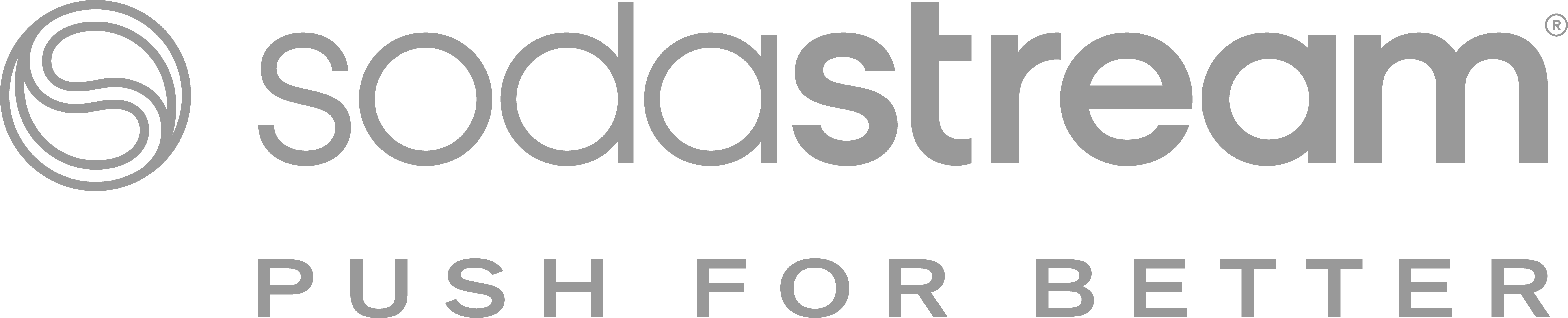 sodastream greyscale logo