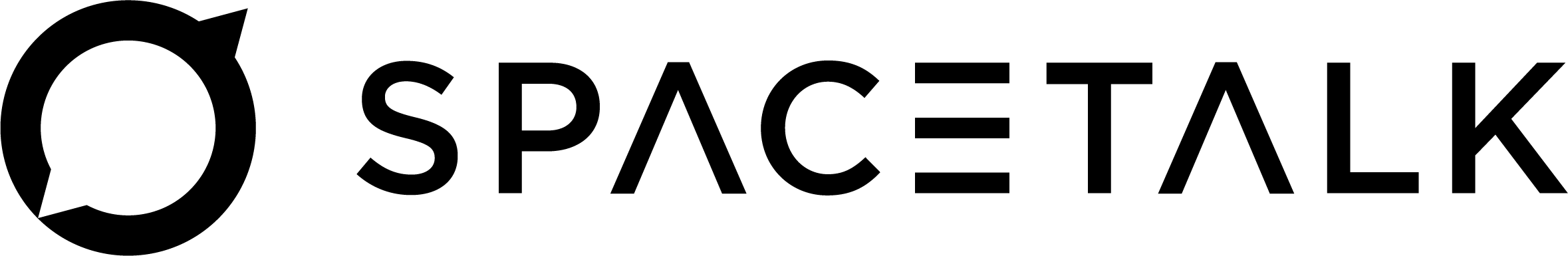 spacetalk greyscale logo