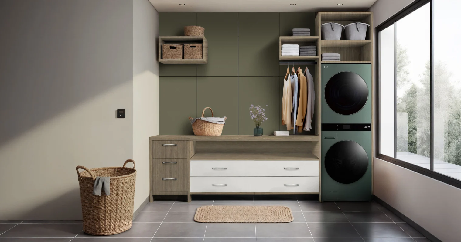 LG Forest Green WashTower