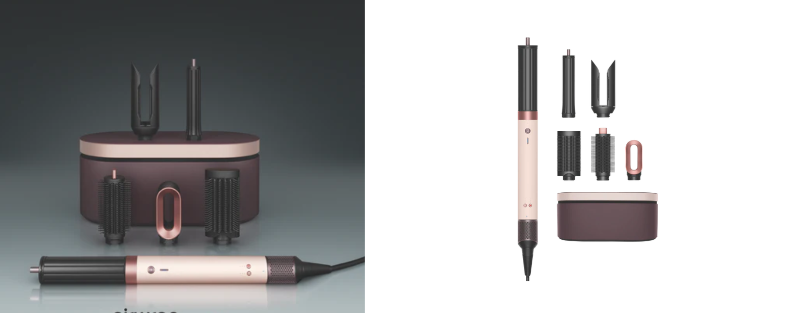 Product image of Dyson Airwrap Co-anda 2 x Ceramic Pink