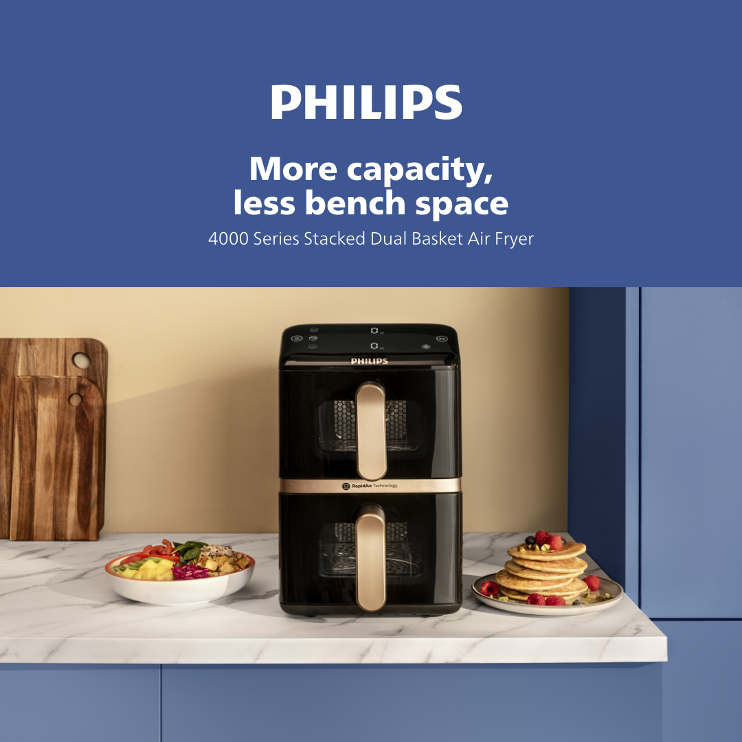 FY26 WK28 PHILI10375 Philips Dual Stacked Air Fryer Launch 5th tile