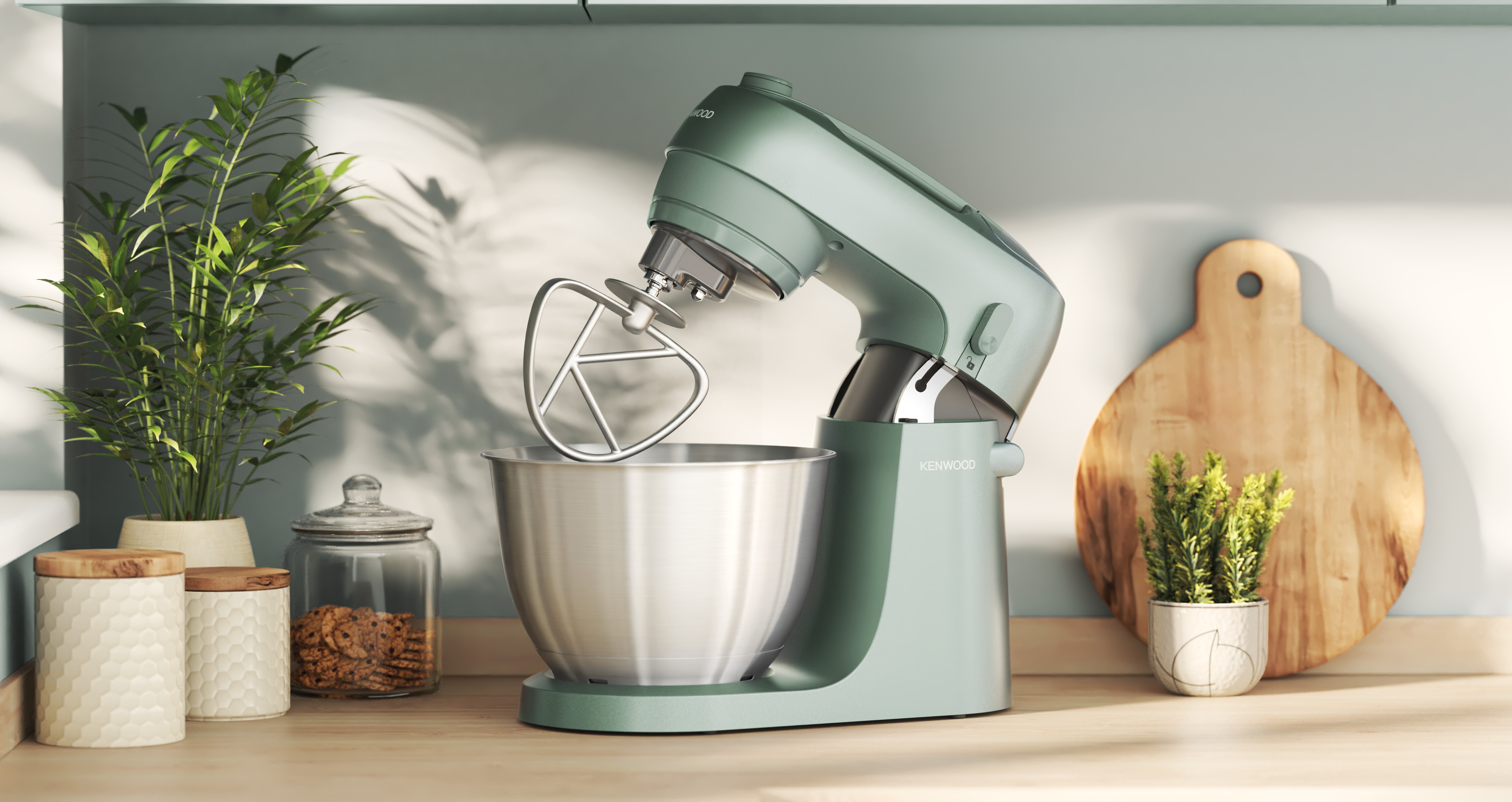 Kenwood Go Stand Mixer Eucalyptus Green