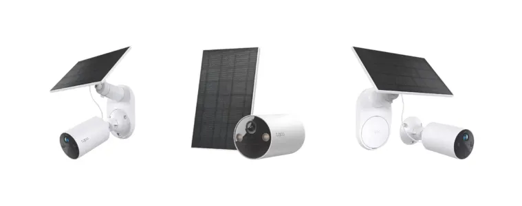 Product image of a TP-LINK 2K 3MP Solar-Powered Security Camera