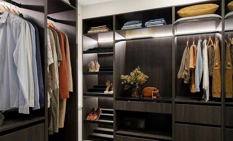 A stylishly designed wardrobe by Kinsman
