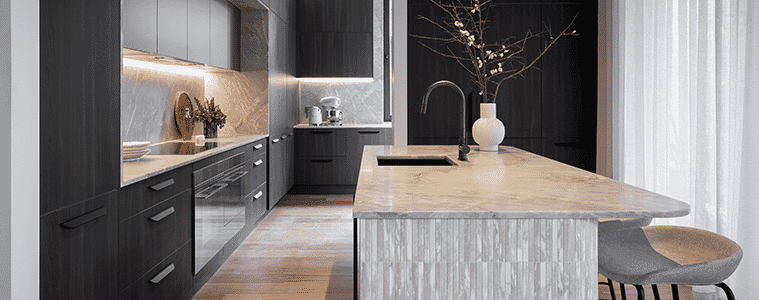 House Fives Smeg Kitchen featured on The Block 2023 