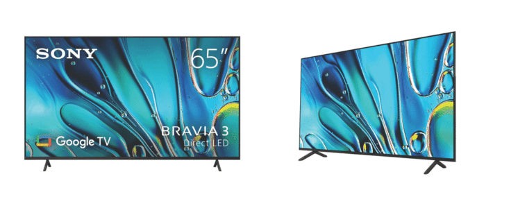 Product images of a Sony 65 BRAVIA 3 4K HDR Google TV 24