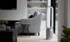 A Dyson air purifier purifies a modern living room