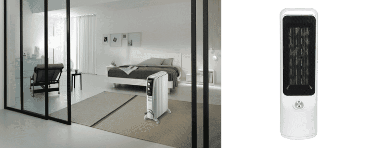 Oil and ceramic heaters