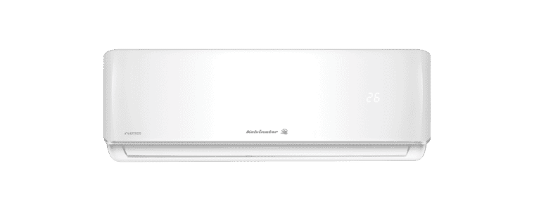 Front on image of a Kelvinator C35kW H40kW Reverse Cycle Split System