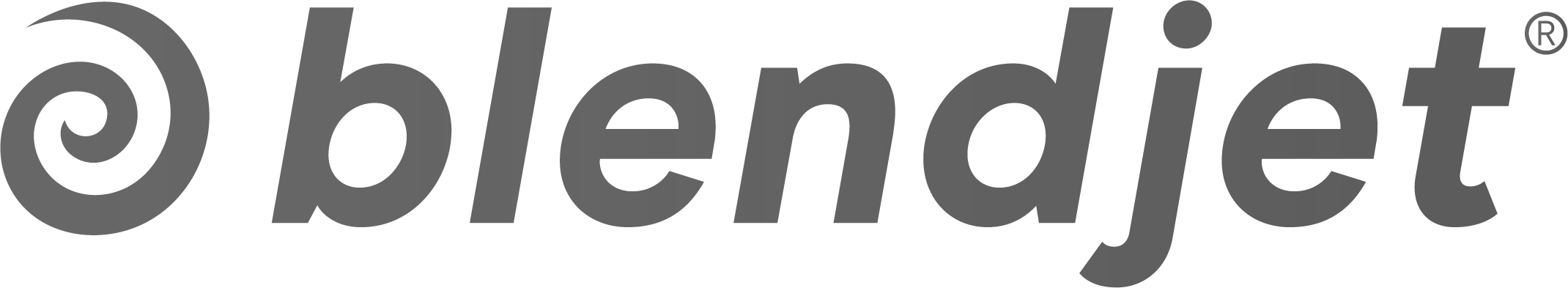 blendjet greyscale logo