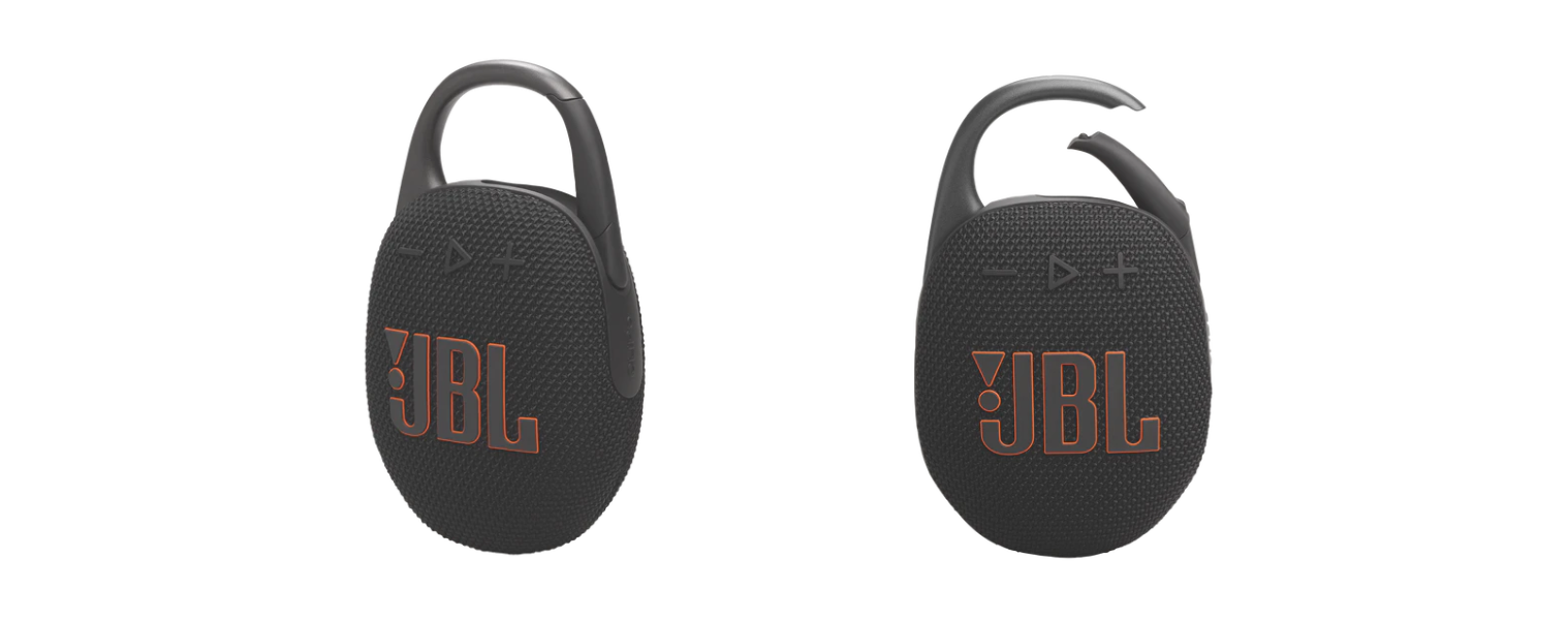 product image of the JBL Clip 5 Bluetooth Speaker  Black Orange
