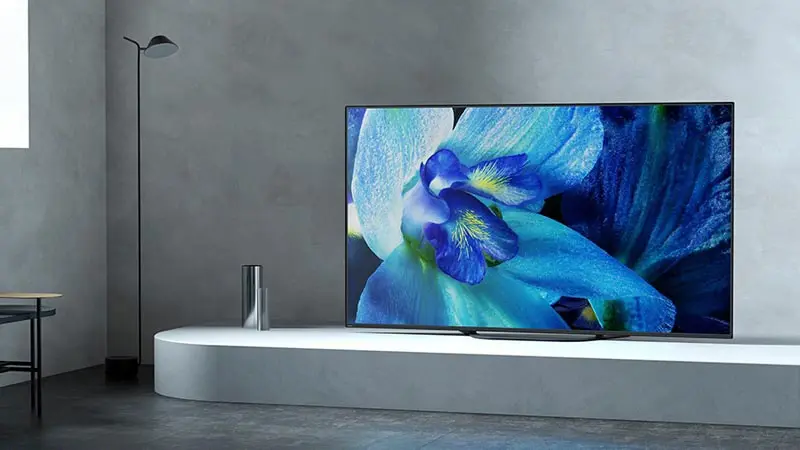 Beautiful Sony Smart TV in a modern living space