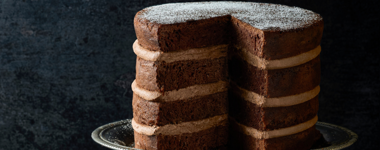 Mocha Mousse Cake