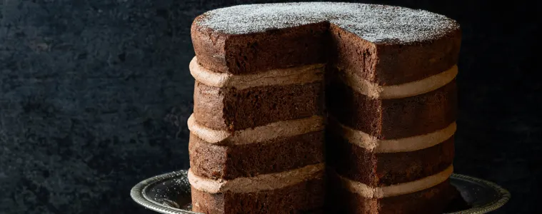 Mocha Mousse Cake