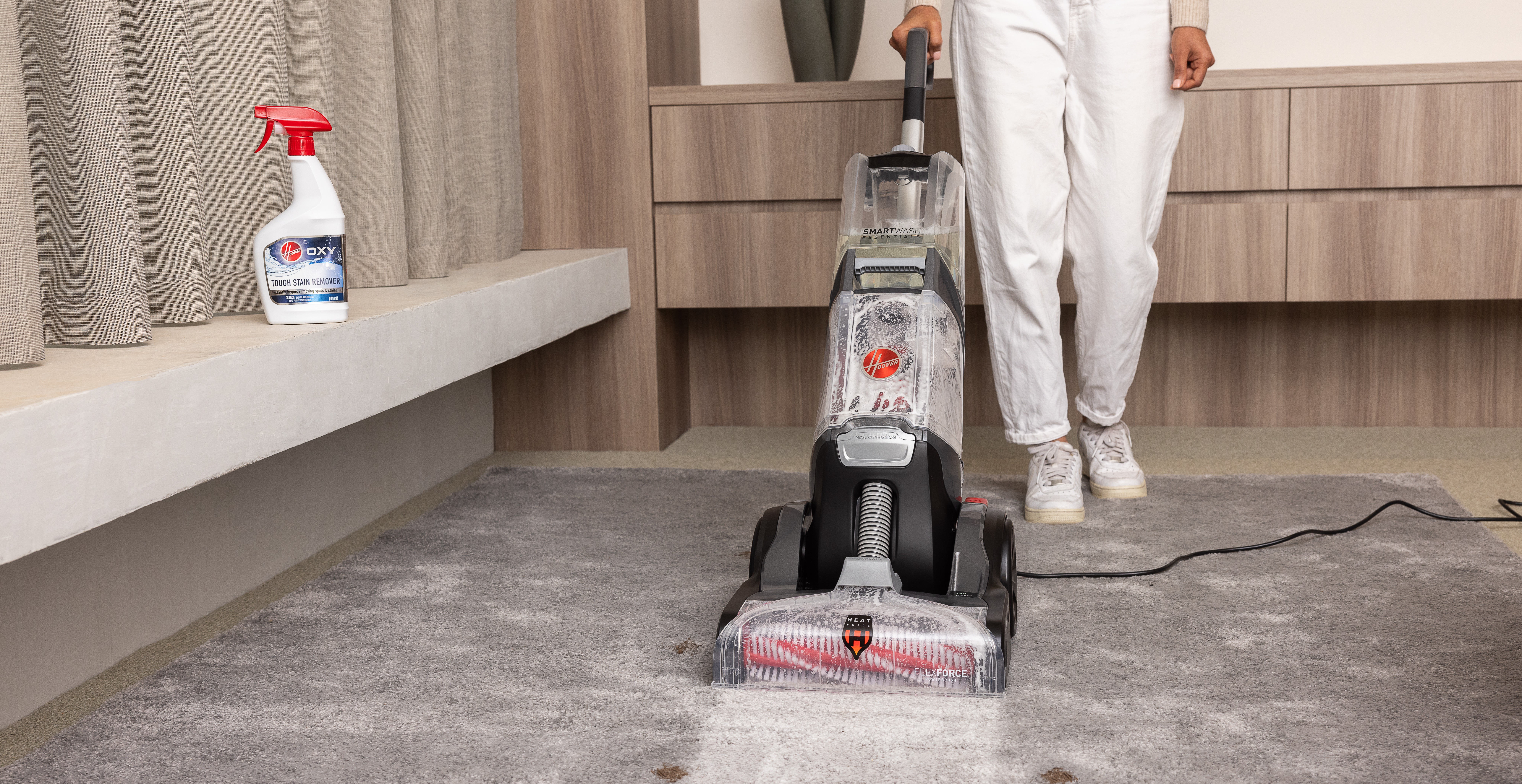 Hoover SmartWash in action