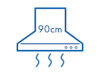 90cm Rangehoods