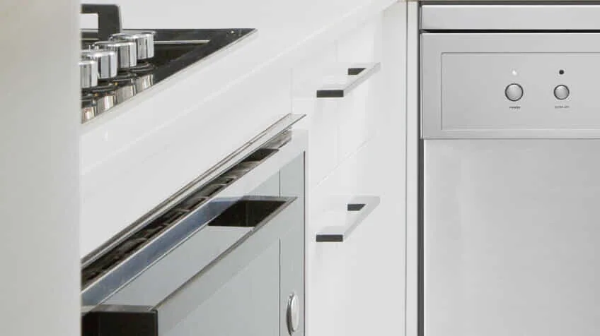 Close up shot of Solt stove and oven