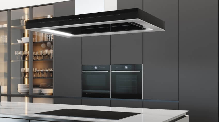 asko rangehood in modern kitchen