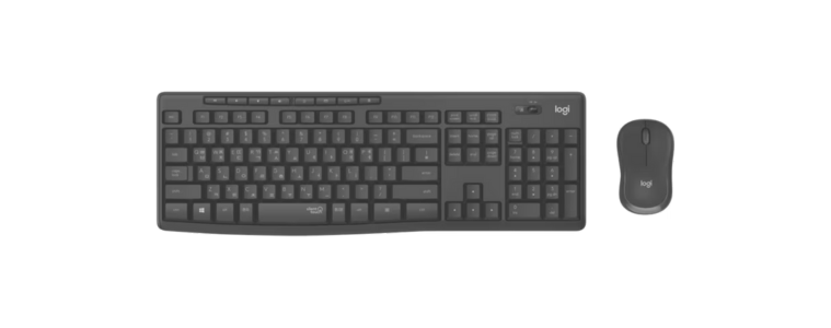 Product image of the Logitech MK295 Silent Wireless Keyboard & Mouse