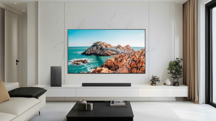 LGs 2024 OLED EVO TV in a modern home