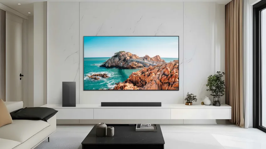 LGs 2024 OLED EVO TV in a modern home