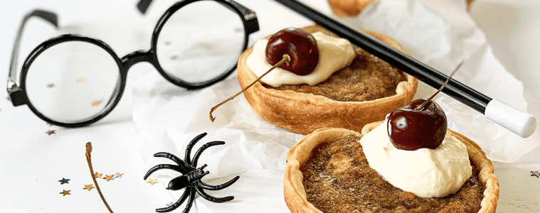 Harry Potterthemed treacle tarts