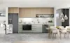 A modern kitchen featuring a Westinghouse fridge oven and dishwasher