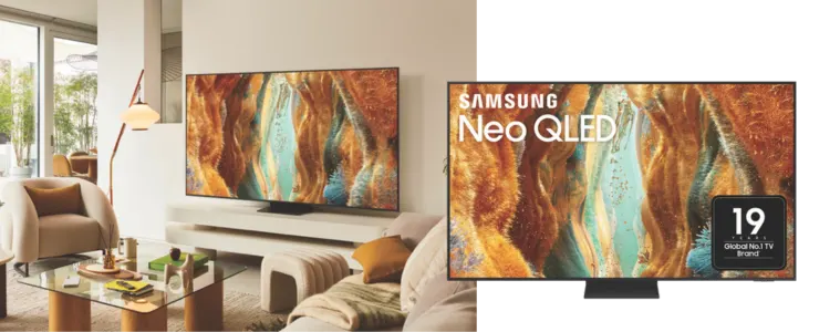 Samsung 65" QN70F NEO QLED 4K Mini LED Smart AI TV 2025